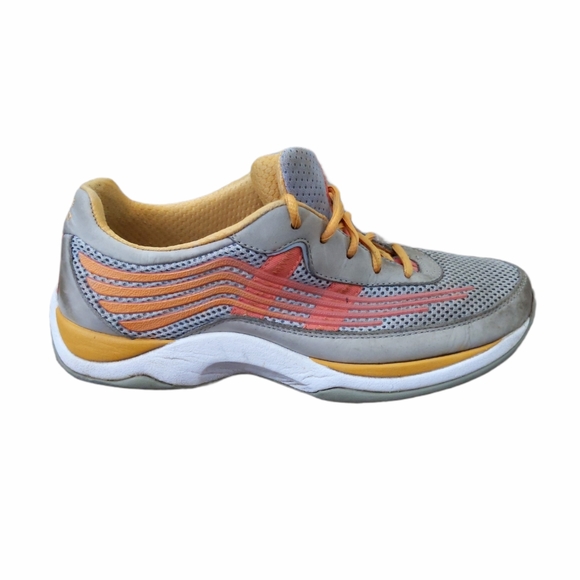 Dansko Womens Sneakers Shayla Gray Orange 7.5 - Picture 11 of 11